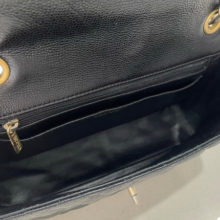 Chanel Paris Limited Medium Black Caviar Leather Gold Hardware 2015-16
