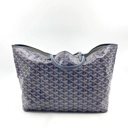 Sold Goyard Saint Louis PM Tote Medium Navy