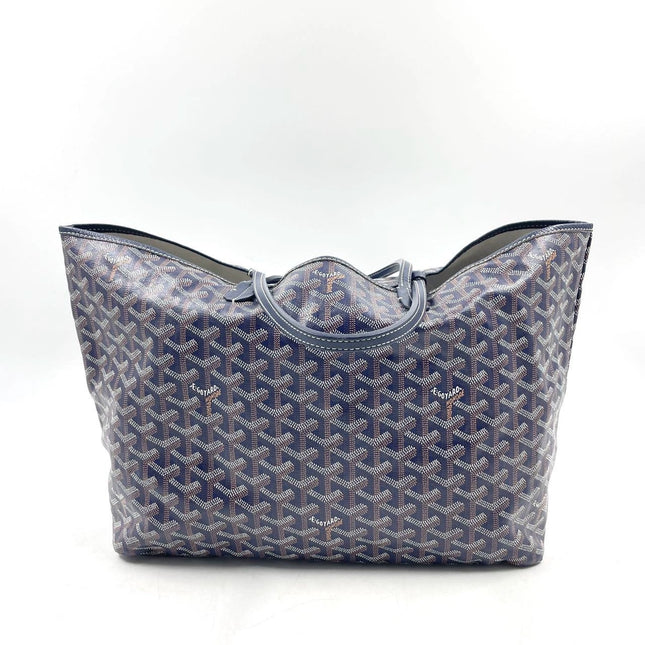 Sold Goyard Saint Louis PM Tote Medium Navy