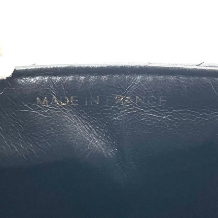Chanel Jumbo Double Sided Classic Flap Black Lambskin Leather 24k Gold Hardware Handbag