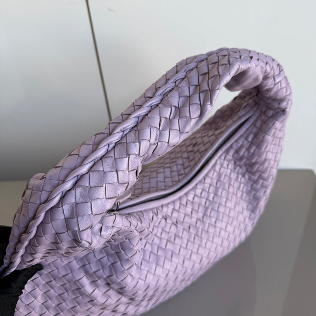 Bottega Veneta Hobo Bag Lambskin leather Lilac Purple Large 47cm
