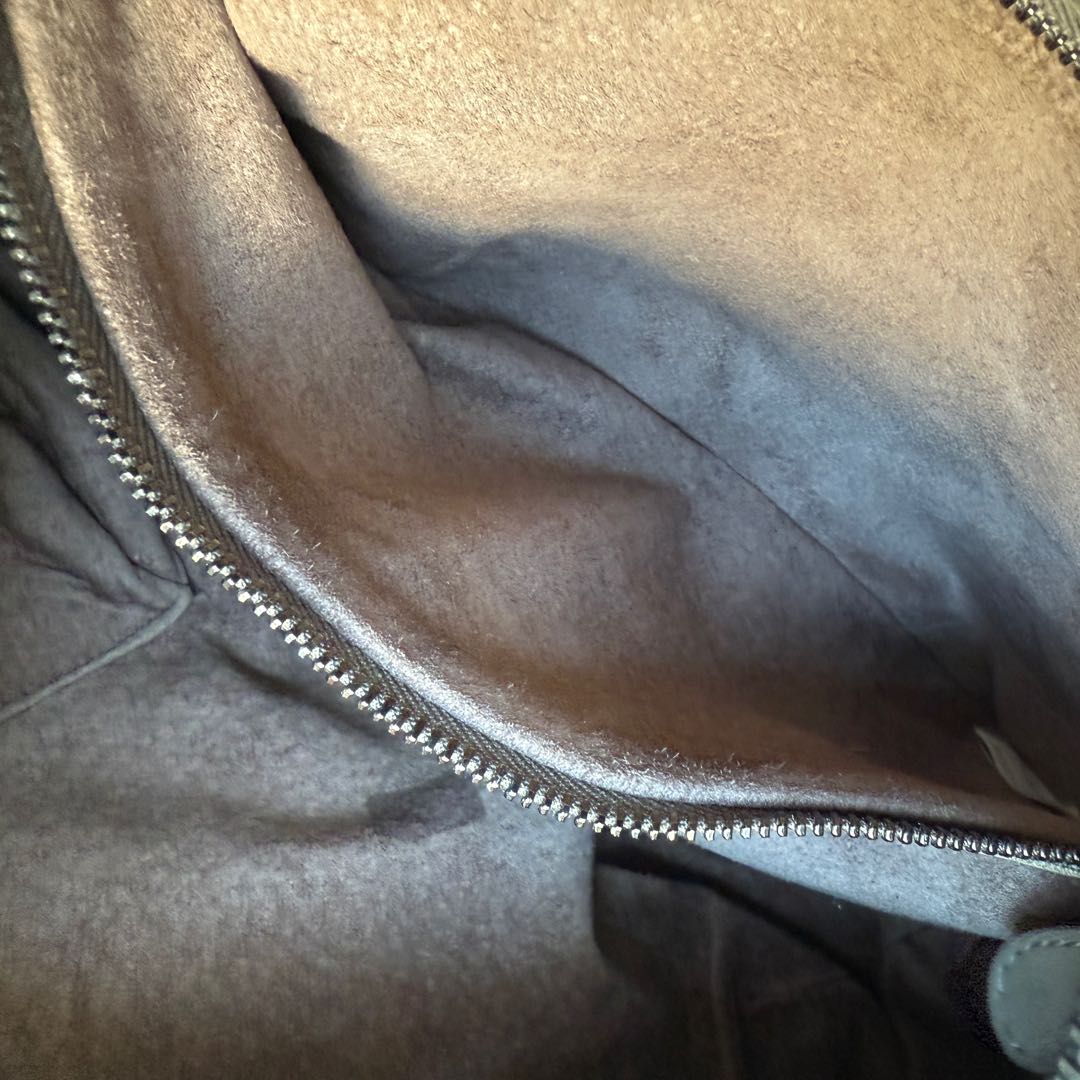 Bottega Veneta Belly Hobo Intrecciato Grey Leather Medium 40cm