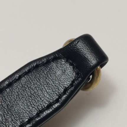 Chanel Coco Handle Small Black Shearling Gold Hardware, 2017