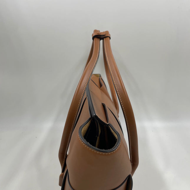 Bottega Veneta Arco Tote Bag Medium Tan Brown Leather 33