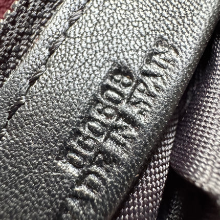 Loewe Amazona 19 Mini Handbag in Purple Velvet with Crystal Logo