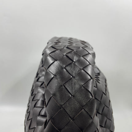 Bottega Veneta Hop Large Leather Fondant Chocolate Brown Hobo Bag