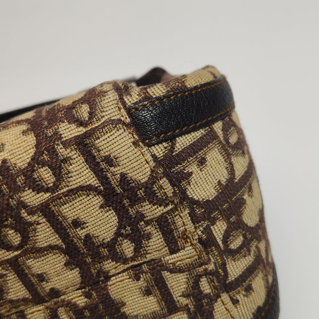 Dior Flight Medium Brown Oblique Monogram Shoulder Bag