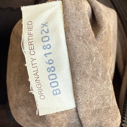 Bottega Veneta Hobo Bag Lambskin leather Dark Grey 47cm