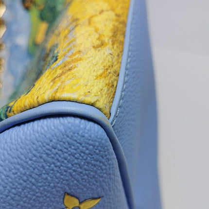 Louis Vuitton x Jeff Koons Speedy 30 Van Gogh Top Handle Bag
