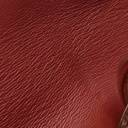 Lady Dior Small My Abcdior Red Lambskin Cannage Leather Gold Hardware