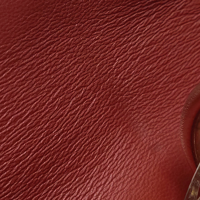 Lady Dior Small My Abcdior Red Lambskin Cannage Leather Gold Hardware