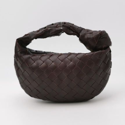 Bottega Veneta Jodie Mini Dark Burgundy Wine Leather