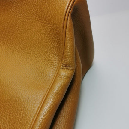 Hermes Birkin 35 Gold Calfskin Leather Gold Hardware 1999