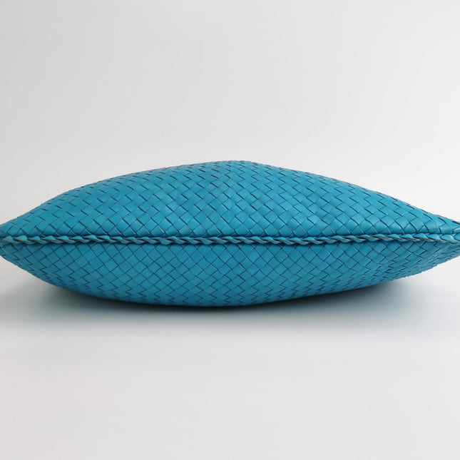 Bottega Veneta Veneta Hobo Maxi Blue Intrecciato Leather 52cm