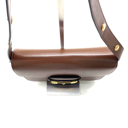 Sold Gucci 1955 Horsebit Shoulder Bag Caramel Brown Small Leather