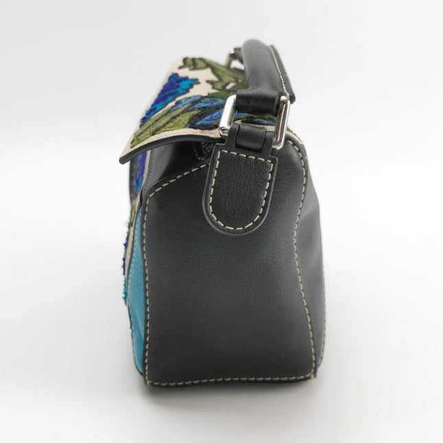 Loewe x William De Morgan Puzzle Mini Embroidered Multicolor
