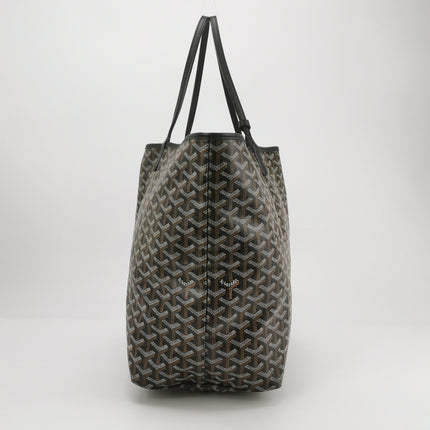 Goyard Saint Louis GM Tote Large Black Goyardine Canvas 2019