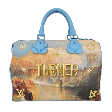 Louis Vuitton x Jeff Koons Speedy 30 Turner Top Handle Bag