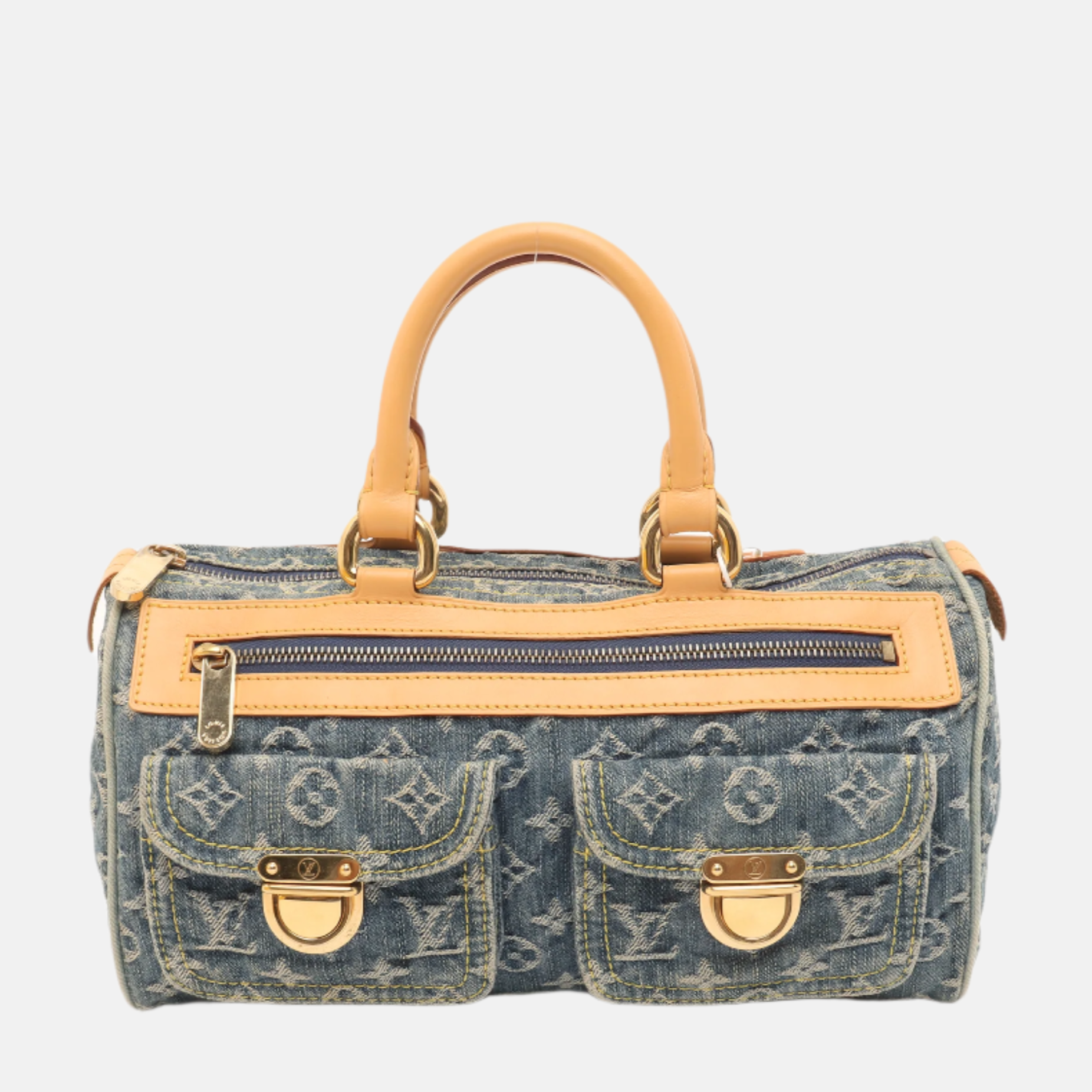 Louis Vuitton Denim Neo Speedy Boston Bag-Luxbags