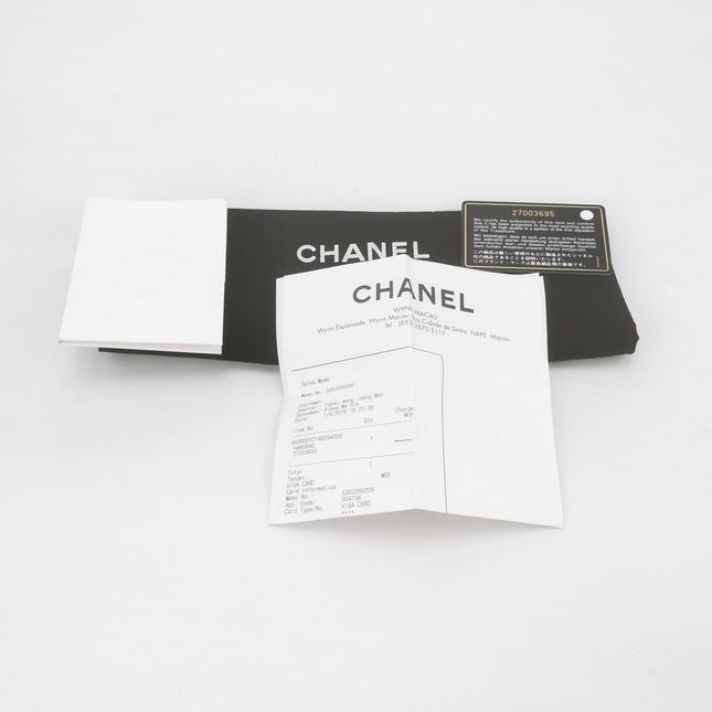 Chanel Classic Flap Mini Black Lambskin Silver Hardware