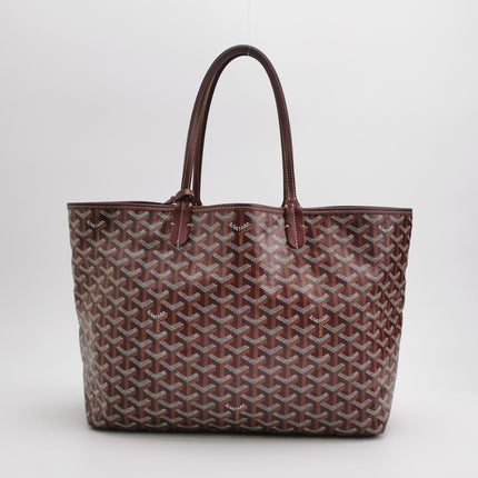 Goyard Saint Louis PM Medium Burgundy Goyardine Tote 2017
