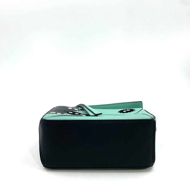 Loewe x Studio Ghibli Collection Susuwatari Mini Puzzle Green Crossbody Bag