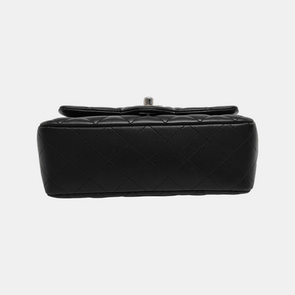 Chanel Classic Flap Rectangular Mini Midnight Navy Black Lambskin