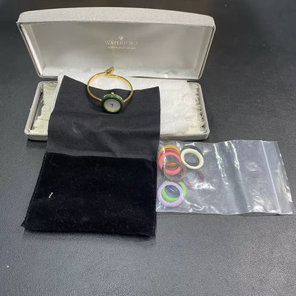 Gucci Play Watch Rainbow Interchangable Ceramic Bazel Bangle Watch 12 Colors