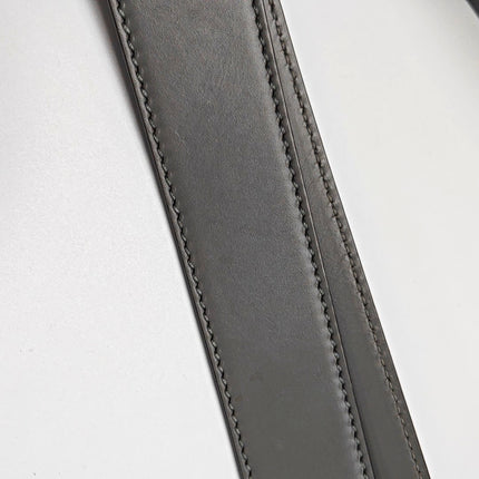 Fendi Sunshine Tote Medium Greyish Blue Top Handle Bag with Strap