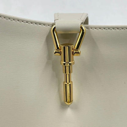 Sold Gucci Jackie 1961 Small Leather Bag with Adjustable Strap White