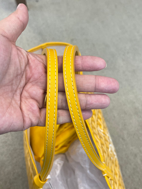 Goyard Bunny Saint Louis PM Medium Tote Yellow Special Collection Rabbit 2021