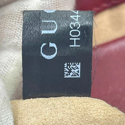 Gucci Jackie 1961 Mini Red Burgundy Leather Bag