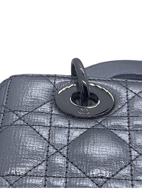 Sold Lady Dior ABCdior Small Silver Cannage Lambskin Handbag 29-MA-0157