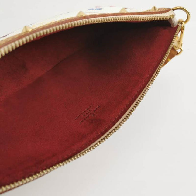 Louis Vuitton x Takashi Murakami Pochette Accessoire White Multicolor