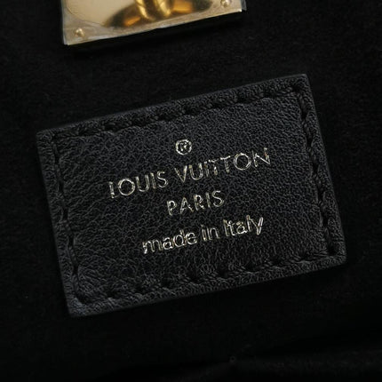 Louis Vuitton Atlantis Large Brown Monogram Canvas Bucket Bag with Strap