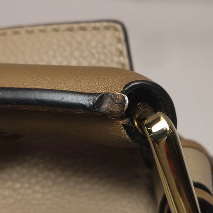 Loewe Puzzle Small Sand Beige Brown Strap Crossbody Bag