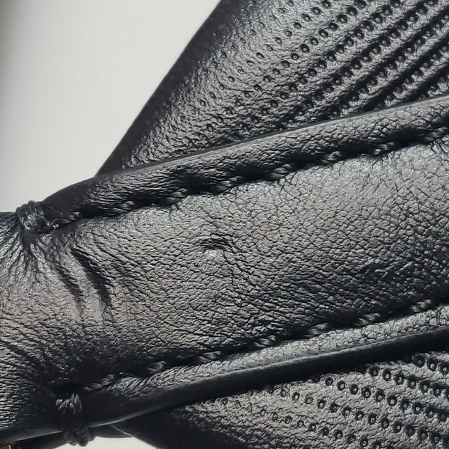 Louis Vuitton Atlantis Large Brown Monogram Canvas Bucket Bag with Strap