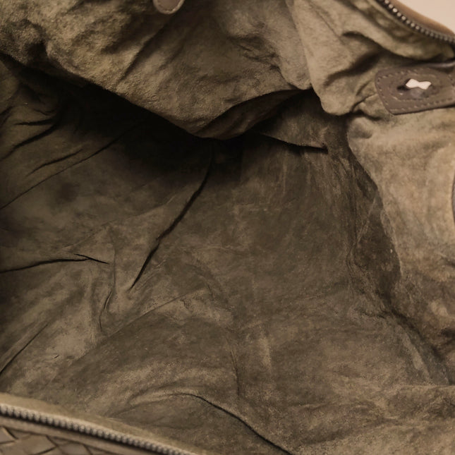 Bottega Veneta Maxi Convertible Tote Dark Chocolate Brown Leather 50cm