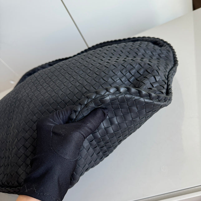 Sold Bottega Veneta Veneta Hobo Large Black 54cm Lambskin Leather
