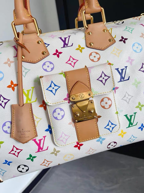 Louis Vuitton x Takashi Murakami Speedy 40 White Multicolor