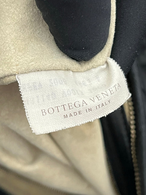 Bottega Veneta Veneta Hobo Maxi Black Leather 52cm