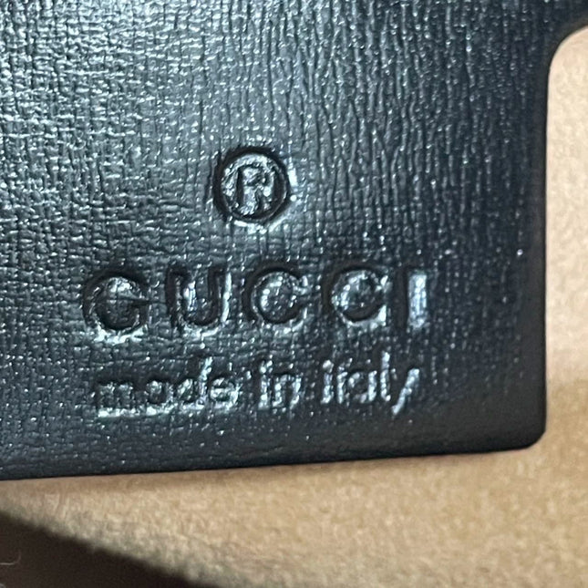 Sold Gucci Jackie 1961 Black Leather Bag Small with Adjustable Strap