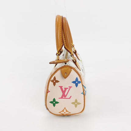 Louis Vuitton x Takashi Murakami Speedy Nano Boston Top Handle Bag