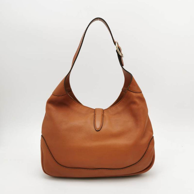 Sold Gucci Jackie 1961 Soft Tan Brown Leather Bag Medium