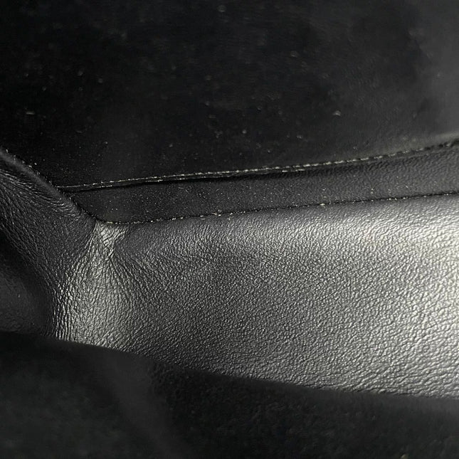 Chanel Classic Flap Medium 2016 Black Pixel Effect Calfskin Leather Gold Hardware