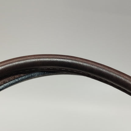 Bottega Veneta Top Handle Bowling Bag Dark Chocolate Brown Intrecciato Leather