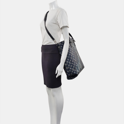 Louis Vuitton x Chapman Brothers Giraffe Tote Navy Monogram Canvas with Strap