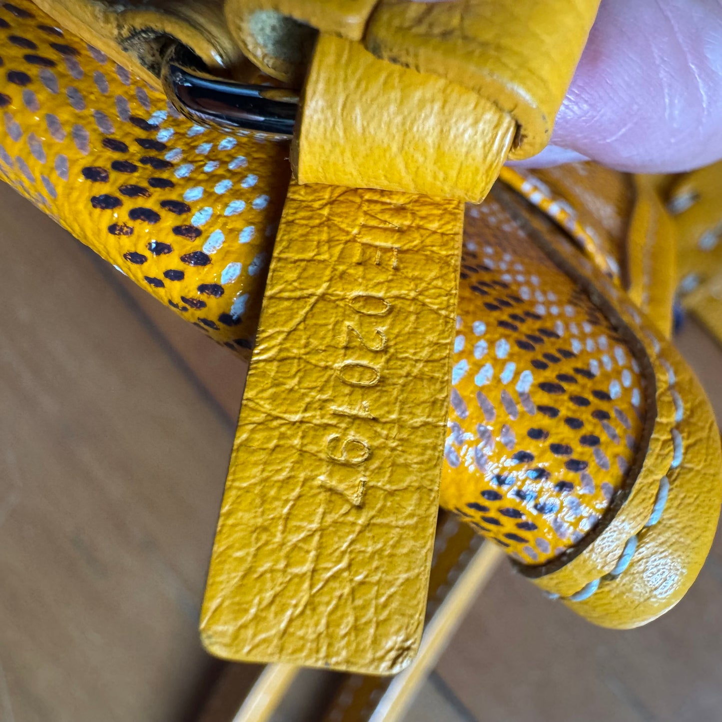 Goyard Saint Louis GM Large Tote Yellow 2019