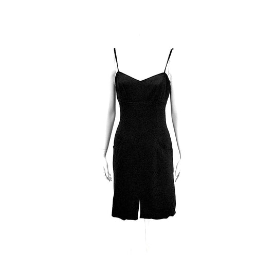 Chanel LBD Little Black Dress Sleeveless Dress-Luxbags