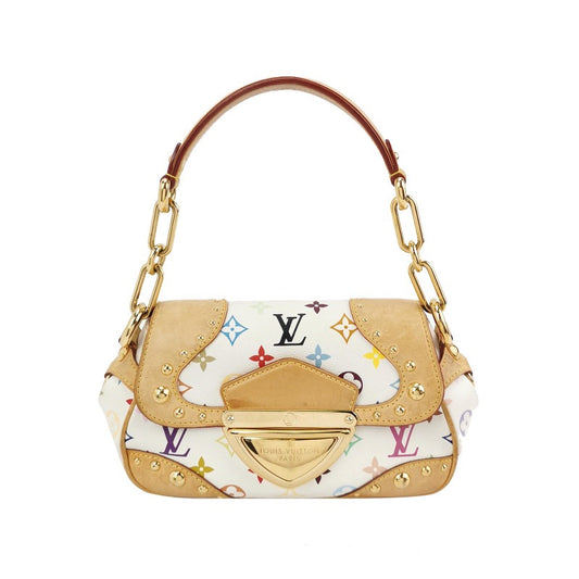 Louis Vuitton x Takashi Murakami Marilyn Small White Multicolor-Luxbags